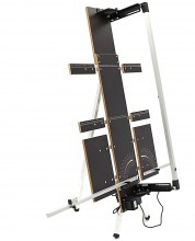 HBM 200W schuimsnijder met poten en zijbladen, 1370 mm snijlengte, 230V, 0,5 mm snijdraad