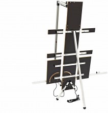HBM 200W schuimsnijder met poten en zijbladen, 1370 mm snijlengte, 230V, 0,5 mm snijdraad
