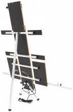 HBM 200W schuimsnijder met poten en zijbladen, 1370 mm snijlengte, 230V, 0,5 mm snijdraad