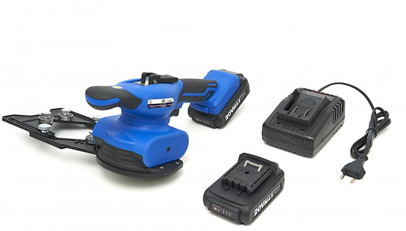 HBM 20 Volt 2.0Ah Vibrerende Tegeldrager 130 mm 10.000 rpm Fliseskærer Tilbehør