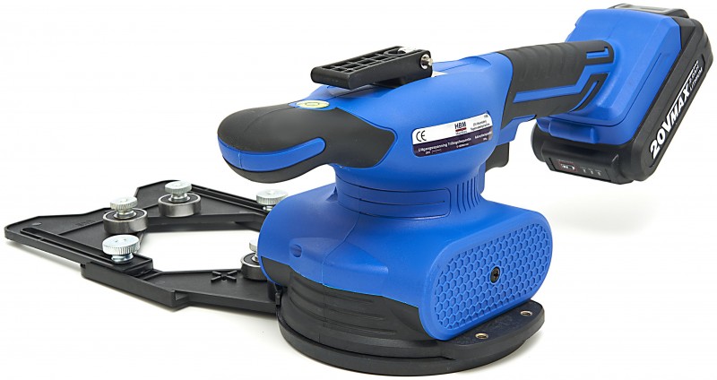 HBM 20 Volt 2.0Ah Vibrerende Tegeldrager 130 mm 10.000 rpm Fliseskærer Tilbehør