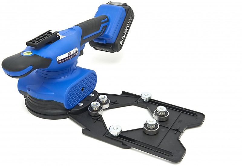 HBM 20 Volt 2.0Ah Vibrerende Tegeldrager 130 mm 10.000 rpm Fliseskærer Tilbehør