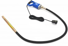HBM 1100 W vibratoren til beton med 2 m vibratoren og 230 V.
