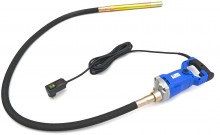HBM 1100 W vibratoren til beton med 2 m vibratoren og 230 V.