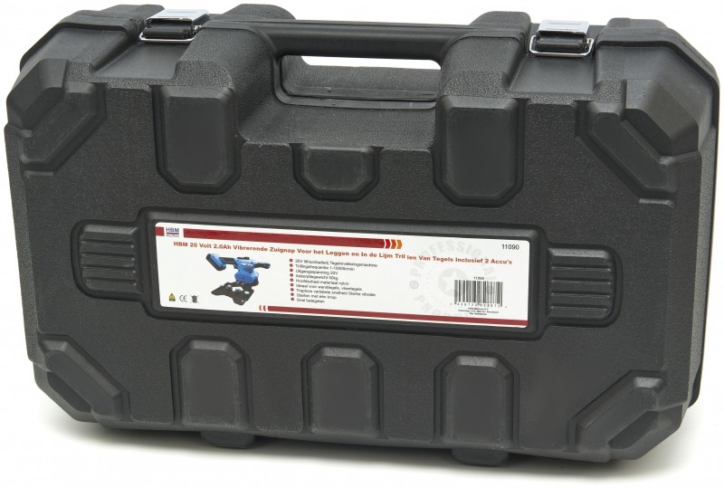 HBM 20 Volt 2.0Ah Vibrerende Tegeldrager 130 mm 10.000 rpm Fliseskærer Tilbehør