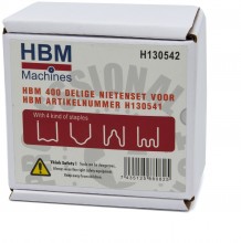 HBM 400-delige nietenset voor HBM artikelnummer H130541
