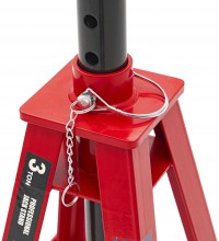 HBM Assteunen Pro 3 ton - Draagvermogen 3000 kg, Maximale Hoogte 74 cm, Lengte 74 cm
