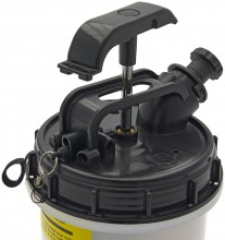 HBM 6 Liter Handmatige Vacuüm- en Vloeistofpomp, Robuuste Uitvoering