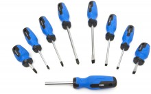 HBM 39-delt skruetrækker-, bit- og topnøglesæt - Slids, Hex, Philips, Pozidriv, Torx, bitholder.