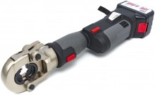 HBM hydraulische kabelkrimptang set 16-300 mm² 60 kN op accu, 18 V, 4 Ah, incl. opbergkoffer HBM hydraulische kabelkrimptang set 16-300 mm² 60 kN op accu, 18 V, 4 Ah, incl. opbergkoffer