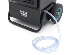 HBM professionel byggetørrer luftaffugter 90 liter/dag 1080 watt digital på hjul R290. HBM professionel byggetørrer luftaffugter 90 liter/dag 1080 watt digital på hjul R290.