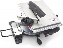 HBM 255 x 70 mm afkort-/geringsav/cirkelsavbord 1600 W, 255 mm savblad