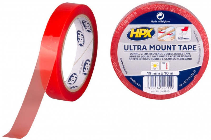HPX Ultra Mount Bevestigingstape 10 m / 50 m