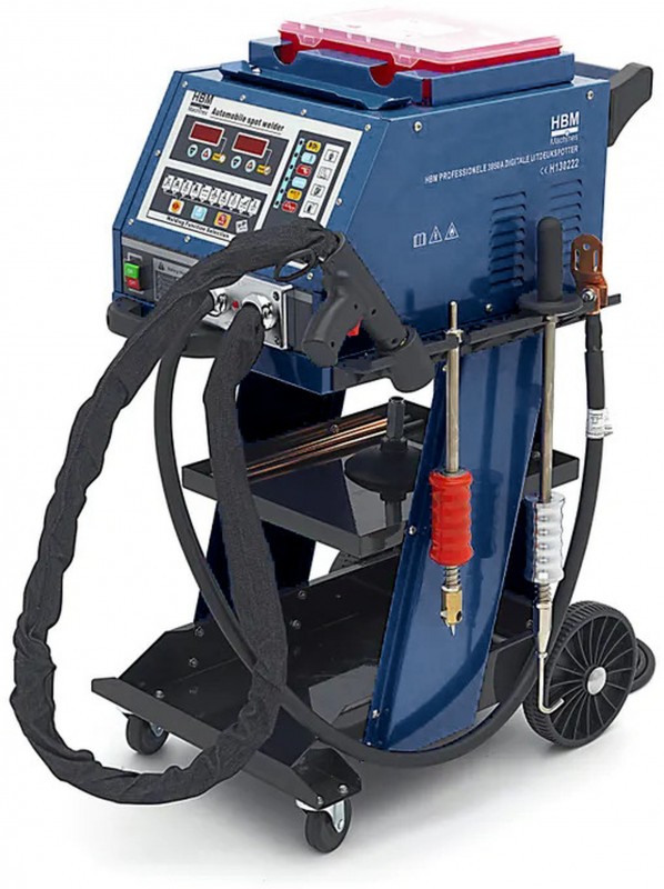 HBM Professionel 3850A Digital Udglatningsspotter 380V 38,2A 58 kg.