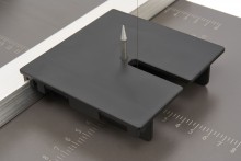 HBM piepschuimsnijder 18 W verstelbaar en kantelbaar, snijhoogte 154 mm, 400 °C, 230 V
