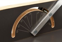 HBM piepschuimsnijder 18 W verstelbaar en kantelbaar, snijhoogte 154 mm, 400 °C, 230 V
