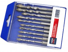 HBM 10-delige Tegel- en Glasborenset voor Glas, Metaal, Natuursteen, Tegel, Porselein en Hout