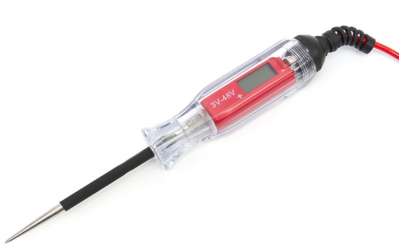 HBM Professionele Multifunctionele Auto Circuit Tester 3-40 Volt met LCD Display