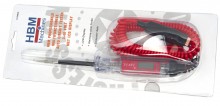 HBM Professionele Multifunctionele Auto Circuit Tester 3-40 Volt met LCD Display
