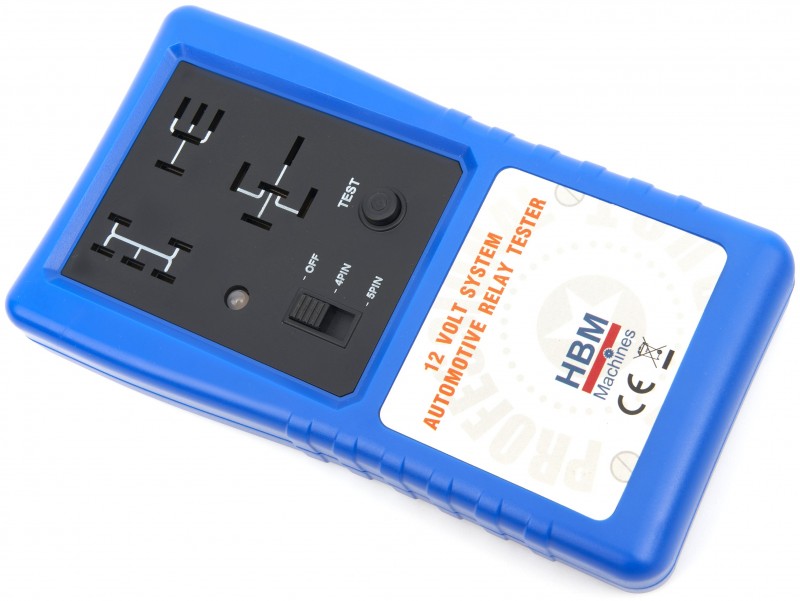 HBM Universele Automotive Relais Tester 12V Op Batterijen HBM Universele Automotive Relais Tester 12V Op Batterijen