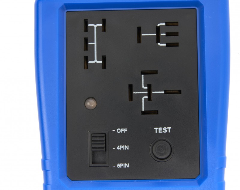 HBM Universele Automotive Relais Tester 12V Op Batterijen HBM Universele Automotive Relais Tester 12V Op Batterijen