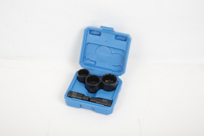 HBM 5-delige 12-punts kracht aandrijfas doppenset 1/2 inch opname voor VAG
