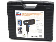 HBM 75 Watt Professionele Hot Nietmachine – Plastic Soldeerapparaat, Bumper Reparatieset, 230 V, Inclusief 300 Nieten