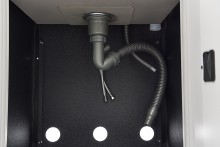 HBM Professionele Wasbak met Kraan voor Werkplaatsinrichting - Grijs, 46 x 68 x 95 cm, 33 kg, 1 mm materiaal dikte