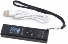 HBM 2-in-1 professionele 40 meter laser afstandsmeter met hoekmeetfunctie, cm/mm en graden



