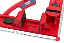 HBM Universele Hoekklem 90 Graden 95 mm Kunststof met Snelverstelling en Maataanduiding