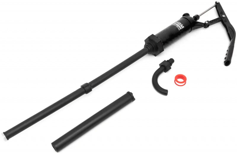 HBM handmatige vatenpomp voor stookolie 900 mm 0,25 l HBM handmatige vatenpomp voor stookolie 900 mm 0,25 l