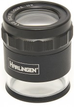 Harlingen Industriële Loupe met LED Verlichting 10x Vergroting, Glas, Lens 30 mm
