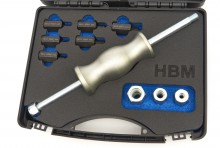 HBM Slagtrekkerset voor Draadeind 10-delig Carbonstaal