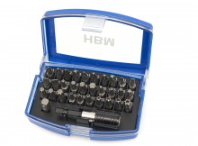 HBM 82-delige professionele gereedschapskoffer met EVA inlay, chromevanadium, aluminium koffer, gevuld