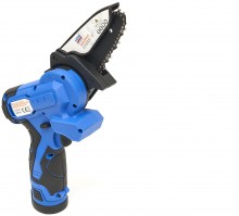 HBM 3-in-1 accu kettingzaag, schuurmachine en bladblazer 12V, 2 Ah Li-ion, 80 mm zwaard, 4.000 rpm
