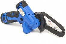 HBM 3-in-1 accu kettingzaag, schuurmachine en bladblazer 12V, 2 Ah Li-ion, 80 mm zwaard, 4.000 rpm
