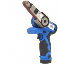 HBM 3-in-1 accu kettingzaag, schuurmachine en bladblazer 12V, 2 Ah Li-ion, 80 mm zwaard, 4.000 rpm
