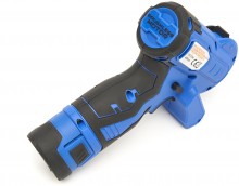 HBM 3-in-1 accu kettingzaag, schuurmachine en bladblazer 12V, 2 Ah Li-ion, 80 mm zwaard, 4.000 rpm
