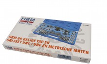 HBM tap- en snijset 60-delig UNC/UNF en metrische maten
HBM tap- en snijset 60-delig UNC/UNF en metrische maten