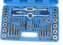 HBM 40-delige tap- en snijset UNC/UNF
