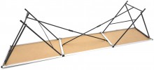 HBM Aluminium Opvouwbare Behangtafel 300 x 60 x 77 cm, 30 kg draagvermogen
