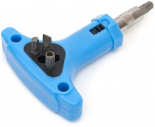 HBM 147-delige CRV bitset met T-greep en handratel, staal koffer, sleufkop, hex, Philips, Pozidriv, Torx, Spanner, Triwing