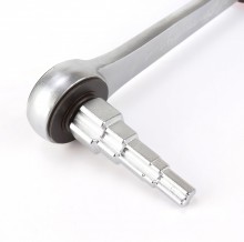 HBM Universel Radiatornøgle 43 mm Chromvanadium Inklusive Ratchet 270 mm