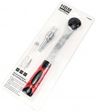 HBM Universel Radiatornøgle 43 mm Chromvanadium Inklusive Ratchet 270 mm