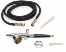 HBM Komplet Airbrushsæt Inklusive Maling, 2,5 Bar, 13 l/min, 230 V, 50 Hz