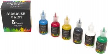 HBM Komplet Airbrushsæt Inklusive Maling, 2,5 Bar, 13 l/min, 230 V, 50 Hz