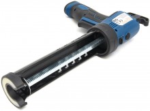 HBM elektrische kitspuit op batterijen, 300 kg extrusiekracht, 70 mm/min, 4x AA, 900 g, 4 uur werktijd