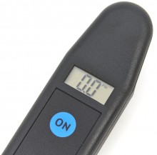 HBM Digitalt Dæktrykmanometer med LCD Display, Automatisk Stop, 0,2-10,4 Bar.