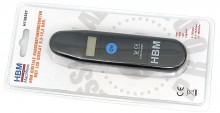 HBM Digitalt Dæktrykmanometer med LCD Display, Automatisk Stop, 0,2-10,4 Bar.