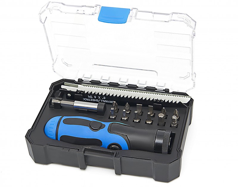 HBM 17-delige Multitool Set met Opbergkoffer Plastic